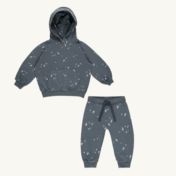 NWT - Rylee + Cru Paisley Sweat set - Picture 1 of 1